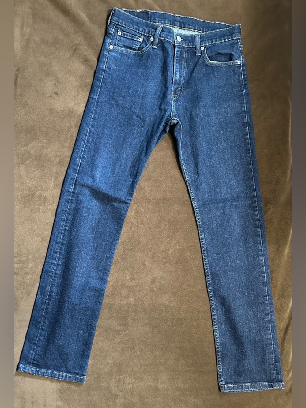 Levi's Slim Straight Dark Blue Jeans